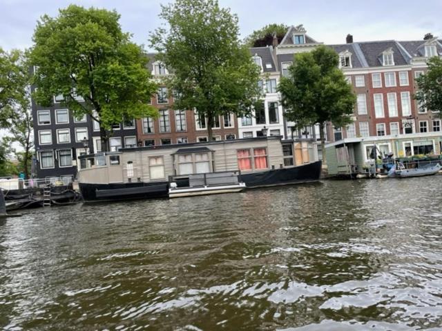 Houseboat Amstel River Studio Άμστερνταμ Εξωτερικό φωτογραφία