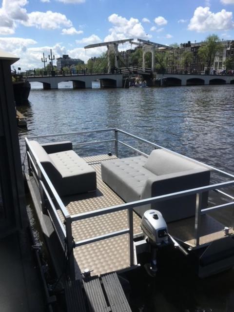 Houseboat Amstel River Studio Άμστερνταμ Εξωτερικό φωτογραφία